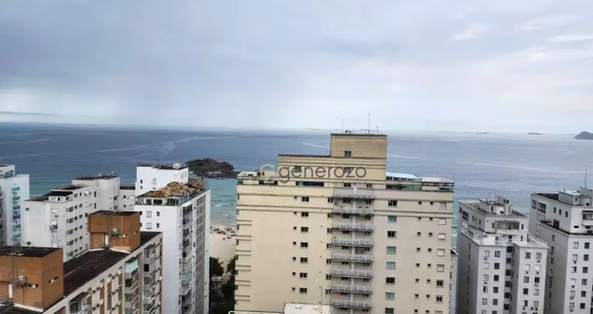 Apartamento a venda na praia das pitangueiras, a 01 quadra da praia, com garagem e lazer no prédio