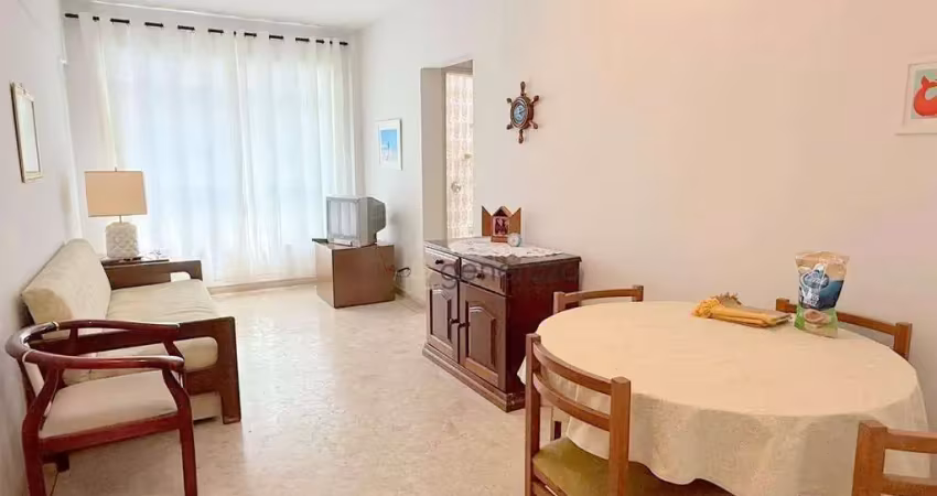 Apartamento na praia das pitangueiras, 01 dormitório, 01 vaga, próximo à praia