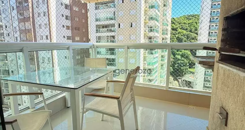 Apartamento na praia das pitangueiras, 02 dormitórios, varanda gourmet, 02 vagas, lazer