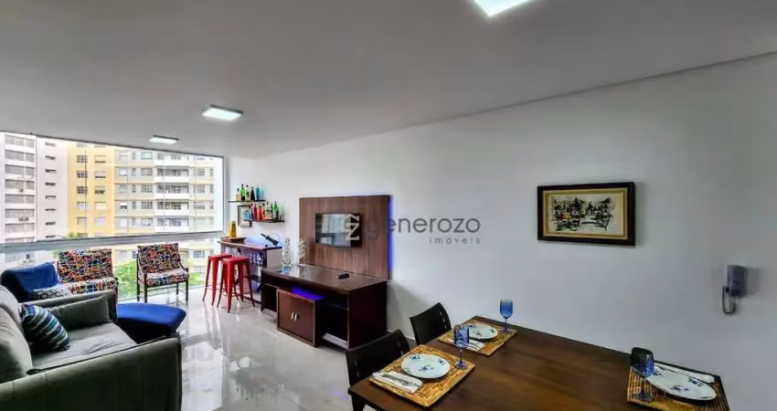 Apartamento com 2 dormitórios à venda, 110 m² por r$ 750.000 - pitangueiras - guarujá/sp