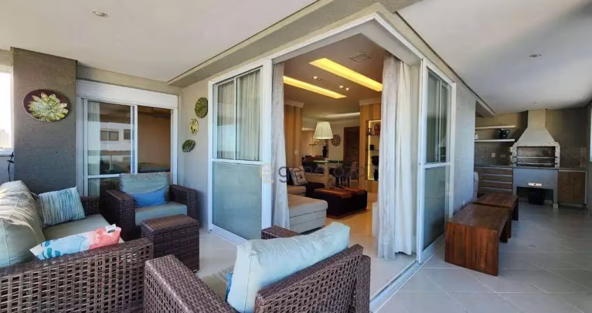 Apartamento a venda na praia das astúrias, varanda gourmet, 03 dormitórios, com 02 vagas e lazer
