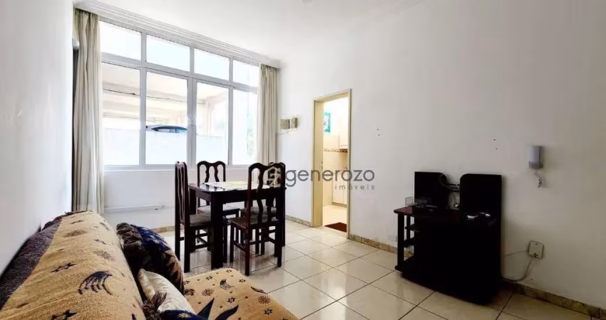 Apartamento a venda na praia das pitangueiras, 01 dormitório, 01 vaga de garagem
