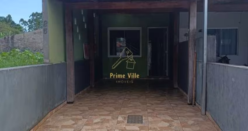 Sobrado geminado com dois quartos no Itinga Araquari
