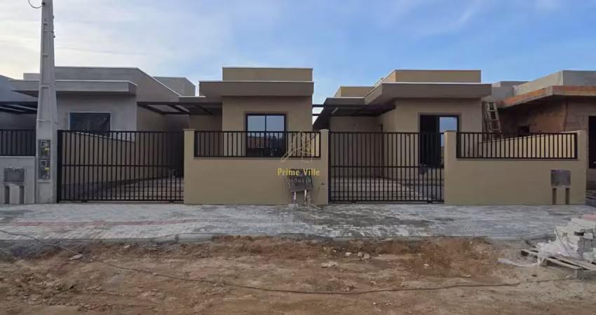 Casa geminada com suíte mais dois quartos em barra velha