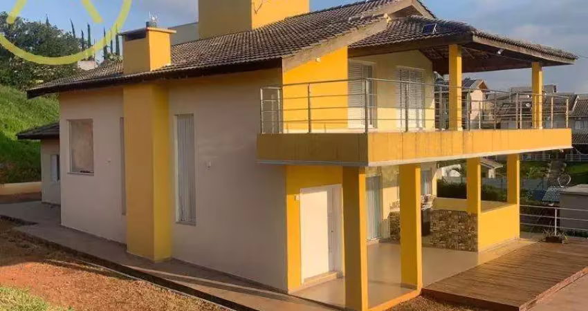 Casa para venda em atibaia, condominio serra da estrela, 4 dormitórios, 3 suítes, 4 banheiros, 3 vagas