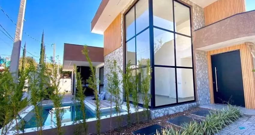 Casa com 4 suites, térrea, condominio em atibaia terras de atibaia ii