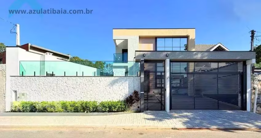 Casa moderna com piscina no jardim paulista  atibaia