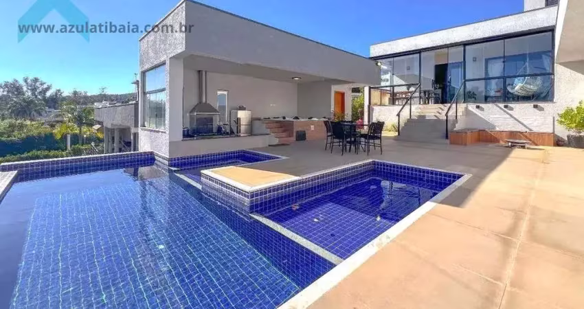 Casa de condomínio semimobiliada em atibaia  serra da estrela