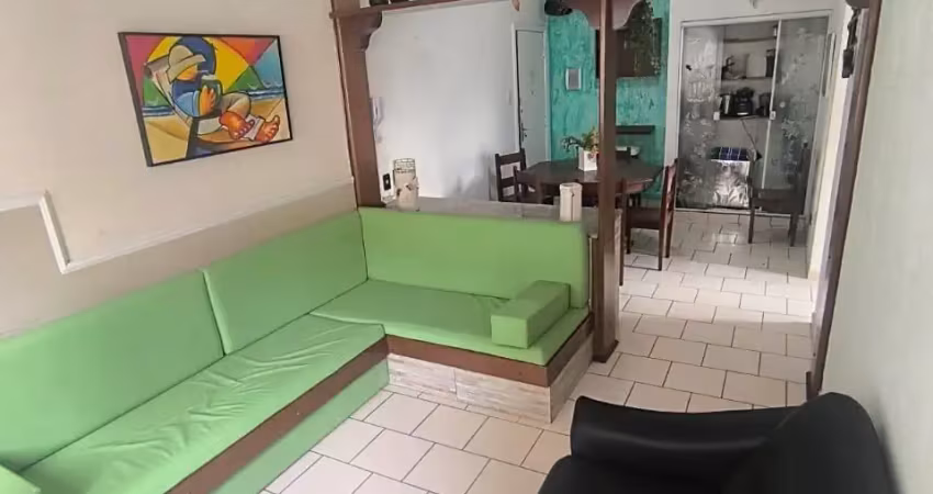 Apartamento 1 quarto, quadra da praia, 1 vaga de garagem livre, Bairro: Boqueirão, Cidade: Santos/SP