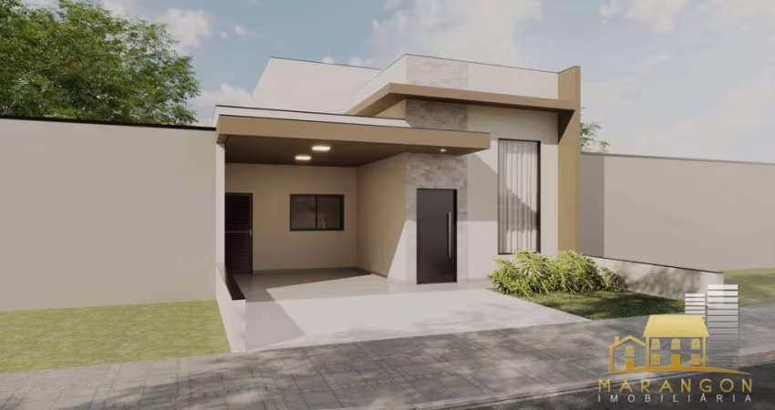 Lindo sobrado em construção a venda no condominio Villagio Wanel