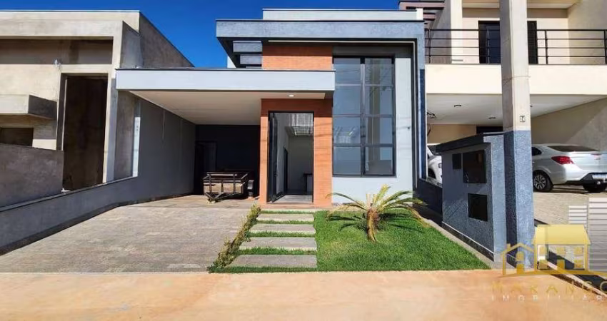 Linda casa térrea a venda no condominio Villagio Wanel