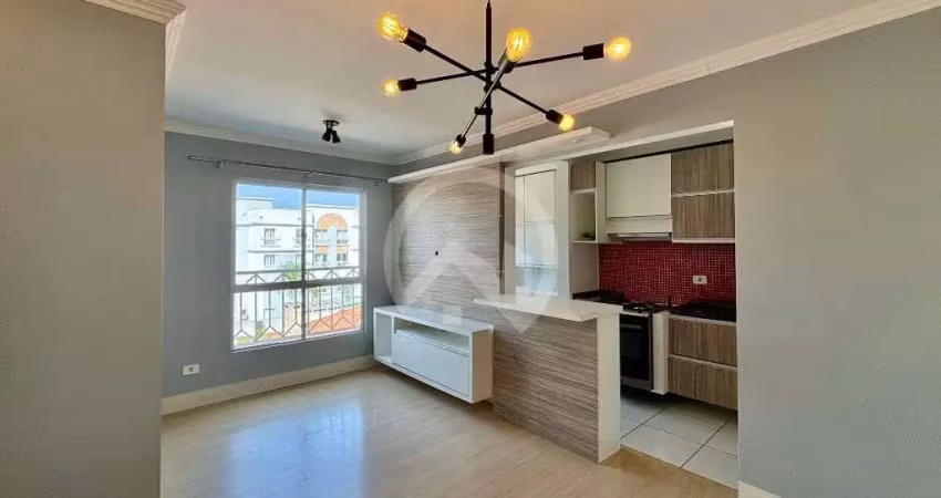 Apartamento para locacao com 2 quartos no residencial giardino, curitiba.