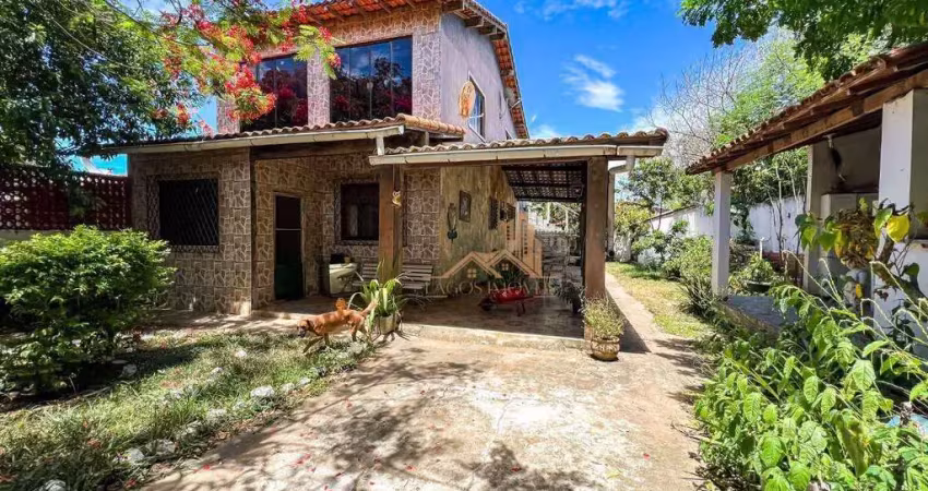 Casa com 4 dormitórios à venda, 300 m² por r$ 560.000 - praia linda - são pedro da aldeia/rj