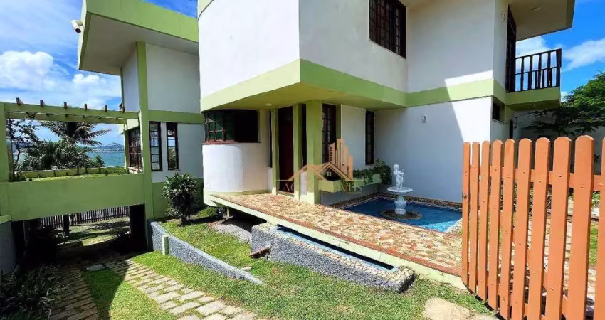 Casa com 4 dormitórios para alugar, 512 m² por r$ 8.600,00/mês - balneário - são pedro da aldeia/rj