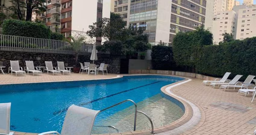 Apartamento em um dos prédios mais procurados na região de Higienópolis