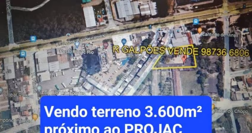 Barracão / Galpão / Depósito com 5 salas à venda na Estrada dos Bandeirantes, Curicica, Rio de Janeiro