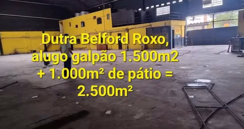 Barracão / Galpão / Depósito com 4 salas para alugar na Travessa Morsing, 455, Centro, Belford Roxo