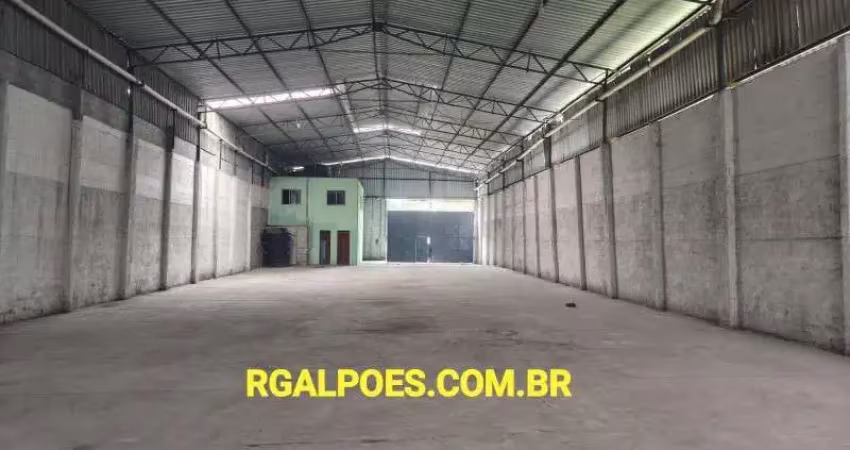 Barracão / Galpão / Depósito com 2 salas para alugar na Avenida Almeida Garret, 324, Figueira, Duque de Caxias