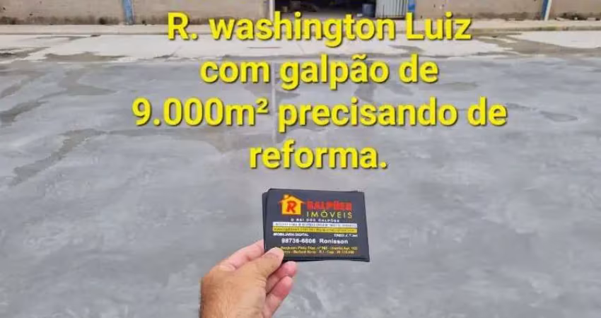 Barracão / Galpão / Depósito à venda na Rodovia Washington Luiz, 432, Parque Duque, Duque de Caxias