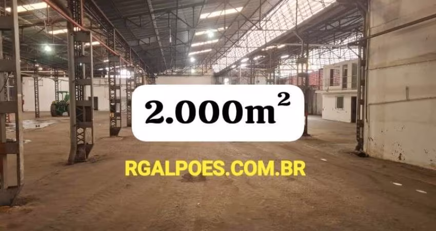 Barracão / Galpão / Depósito com 2 salas para alugar na Avenida Joaquim da Costa Lima, 254, Parque Santa Amélia, Belford Roxo