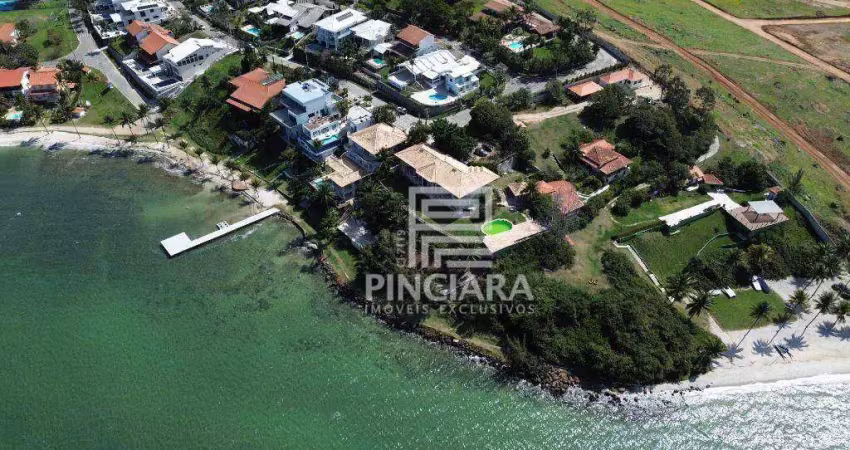 Mansão com praia privativa no condomínio praia das espumas - compre por r$ 5.500.000 - araruama/rj