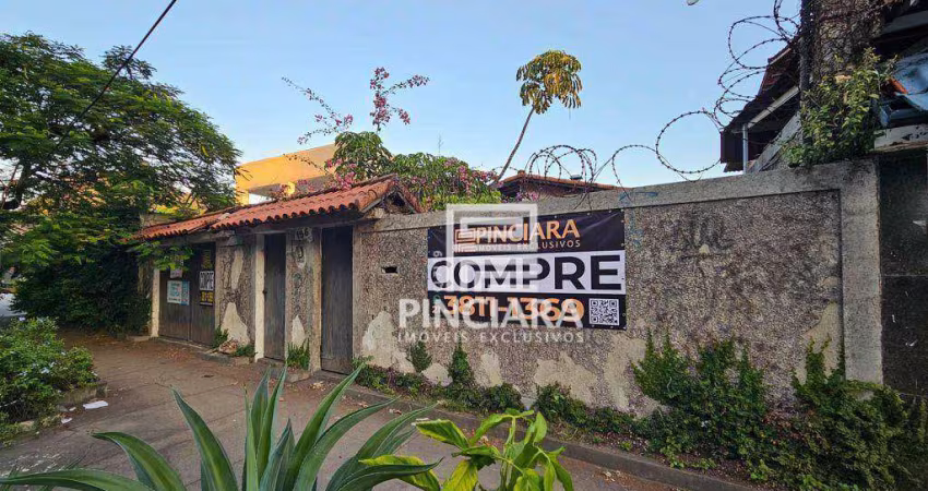 Casa Comercial de 300 m² na Av. Pres. Roosevelt - Venda por R$ 2.000.000 ou aluguel por R$ 13.000/mês + taxas - São Francisco - Niterói/RJ
