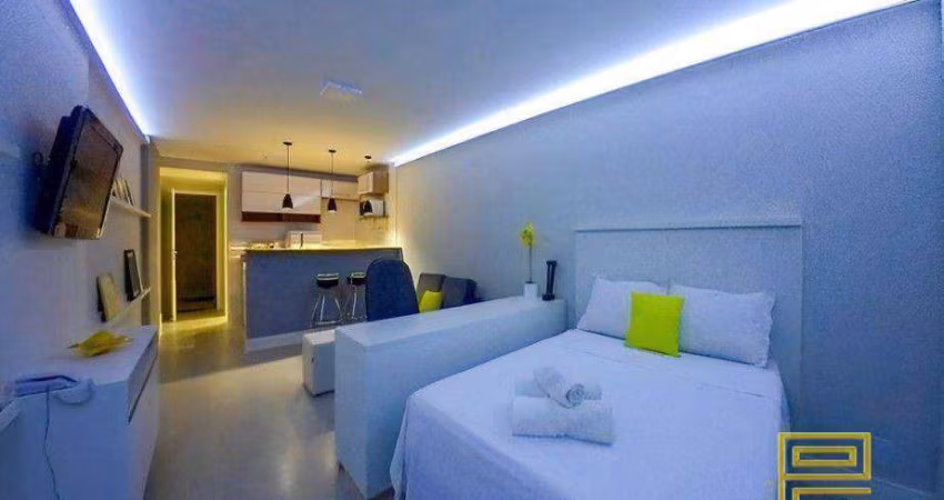 Flat com 1 dormitório à venda, 32 m² por R$ 390.000,00 - Lapa - Rio de Janeiro/RJ