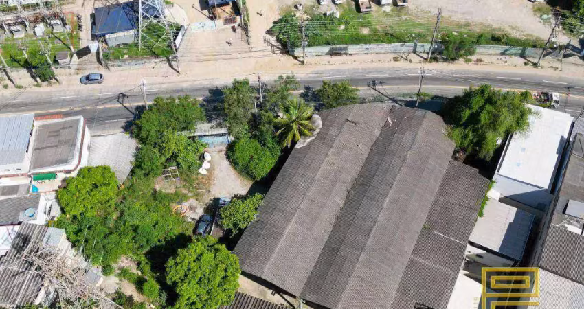 Galpão em terreno de 6.000 m² à venda por r$ 2.500.000 - covanca - são gonçalo/rj