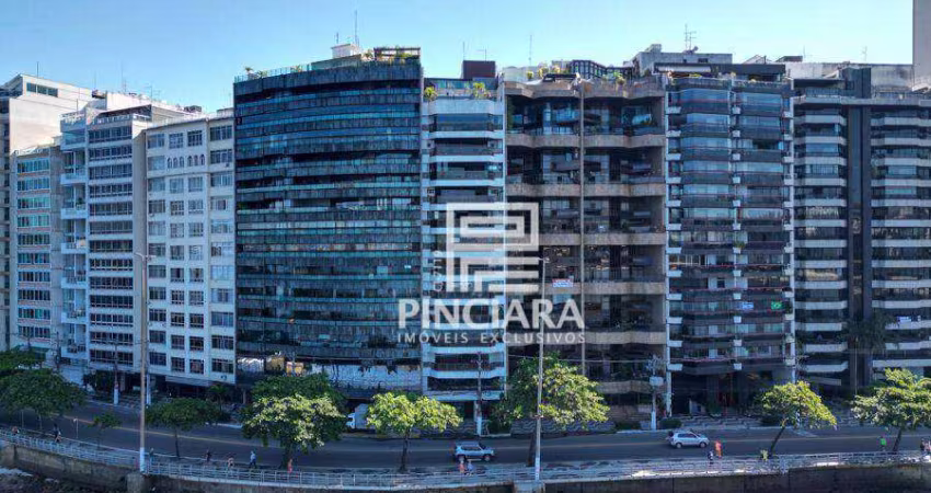 Apartamento de 241 m², 4 quartos na Praia de Icaraí - Niterói/RJ - Alugue por R$ 7.500 + taxas ou compre por R$ 2.650.000