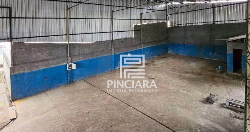Galpão de 900 m² - alugue por r$ 7.500/mês | compre por r$ 1.100.000  - rocha - são gonçalo/rj