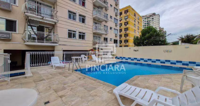 Apartamento no chateau du soleil, 70m² com 2 quartos - para alugar por r$2.950 + taxas - santa rosa - niterói/rj
