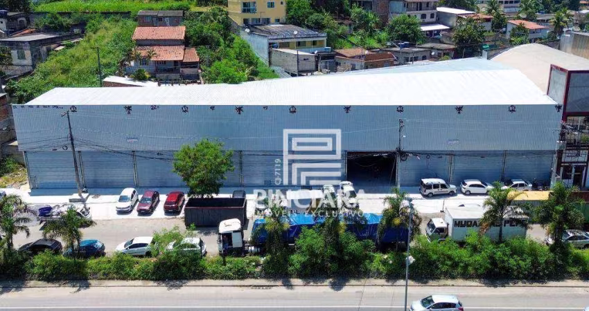 Lojas de 47 m² a 175 m² - Aluguel a partir de  R$6.000/mês + taxas - Colubandê - São Gonçalo