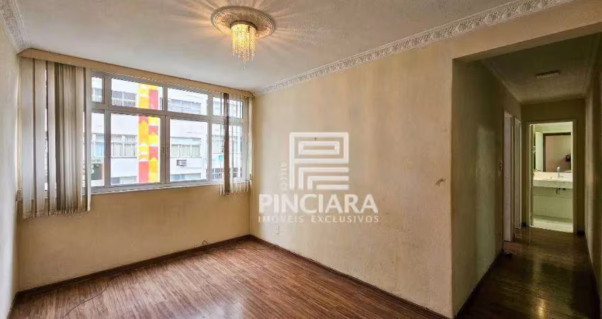 Apartamento de 60m² com 2 quartos  no condomínio dijon - à venda por r$ 460.000 + taxas - icaraí, niterói - rj