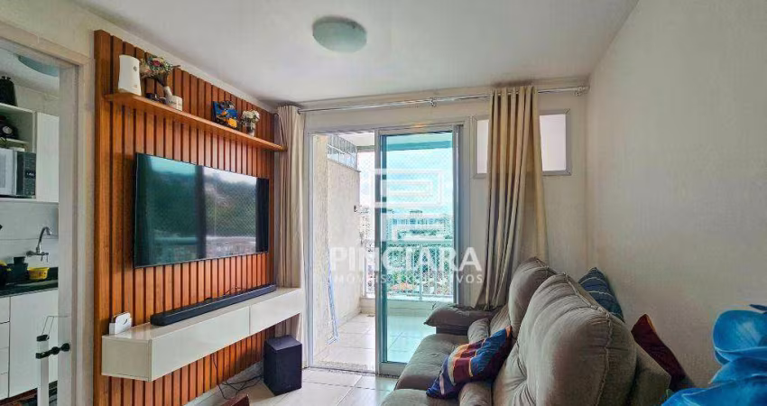 Apartamento  de 62m² com 2 quartos (1 suíte) - À venda por R$ 380.000 - Santa Rosa, Niterói - RJ