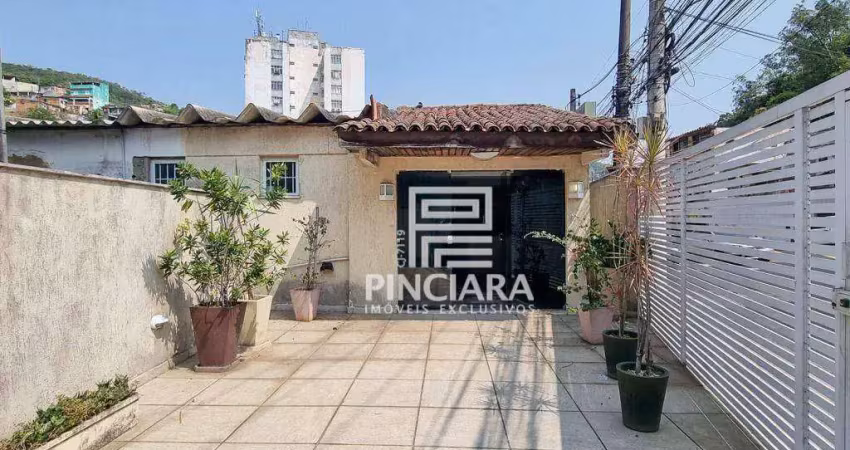Casa comercial de 180 m² em terreno de 345 m² - à venda por r$ 700.000 - santa rosa - niterói/rj