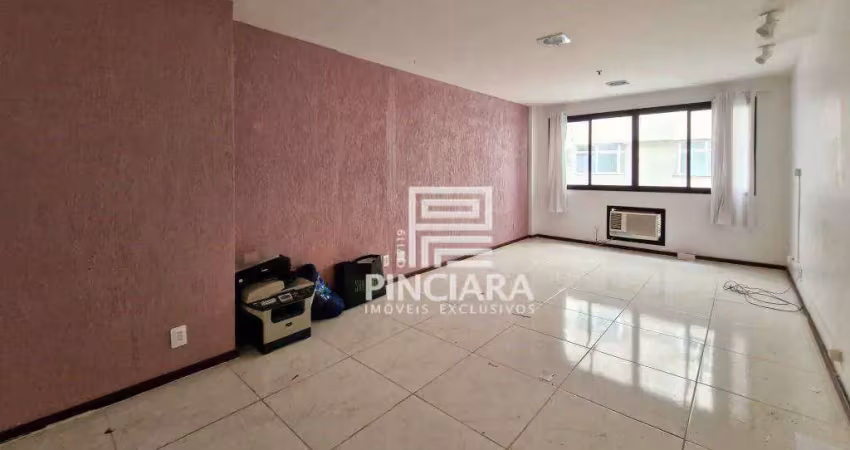 Sala para alugar, 28 m² por r$ 2.325,89/mês - icaraí - niterói/rj