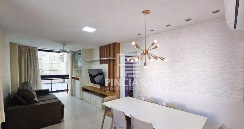 Apartamento de  73 m², com 2 quartos para alugar, por R$ 4.000/mês  + taxas - Icaraí - Niterói/RJ