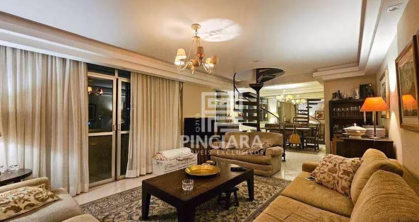 Cobertura de 200 m² com 3 quartos (2 suítes) - à venda por r$ 1.300.000