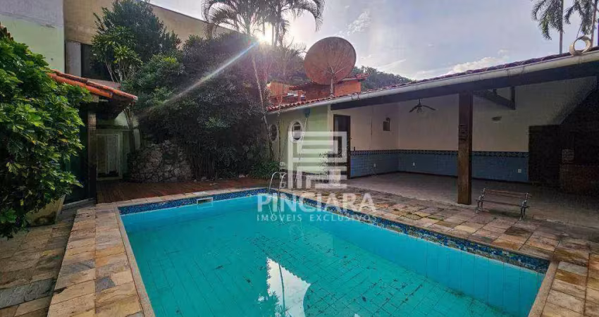 Casa com 4 quartos para alugar, 300 m² por r$ 12.000/mês - itacoatiara - niterói/rj