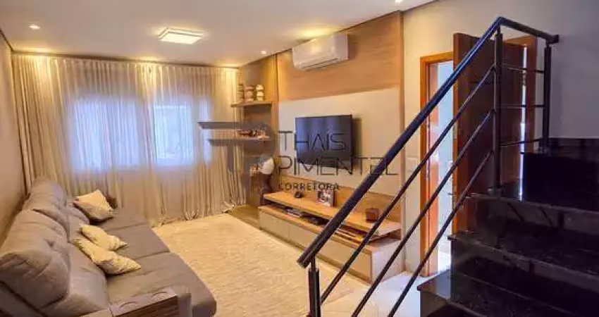 Lindo Sobrado 136m² com 3 Suítes, 3 Vagas no Umuarama prox C