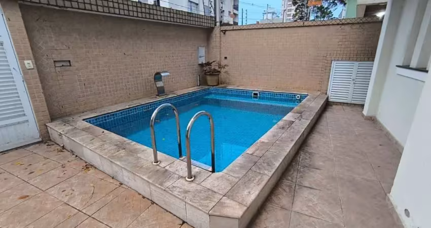 Casa para locação em santos, aparecida, 3 dormitórios, 1 suíte, 2 banheiros, 2 vagas
