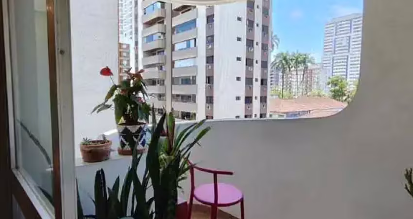 Apartamento para venda em santos, boqueirão, 3 dormitórios, 1 suíte, 3 banheiros, 1 vaga