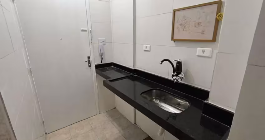 Apartamento para venda em santos, ponta da praia, 1 dormitório, 1 banheiro, 1 vaga