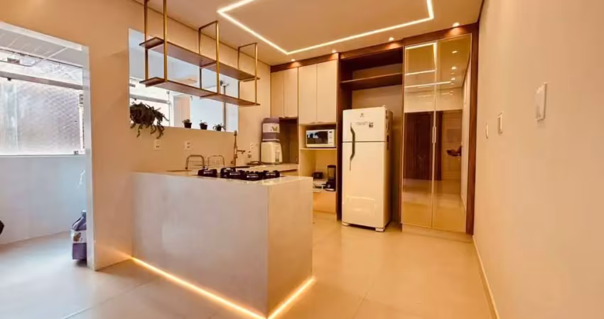 Apartamento para venda em santos, ponta da praia, 2 dormitórios, 1 suíte, 2 banheiros, 1 vaga