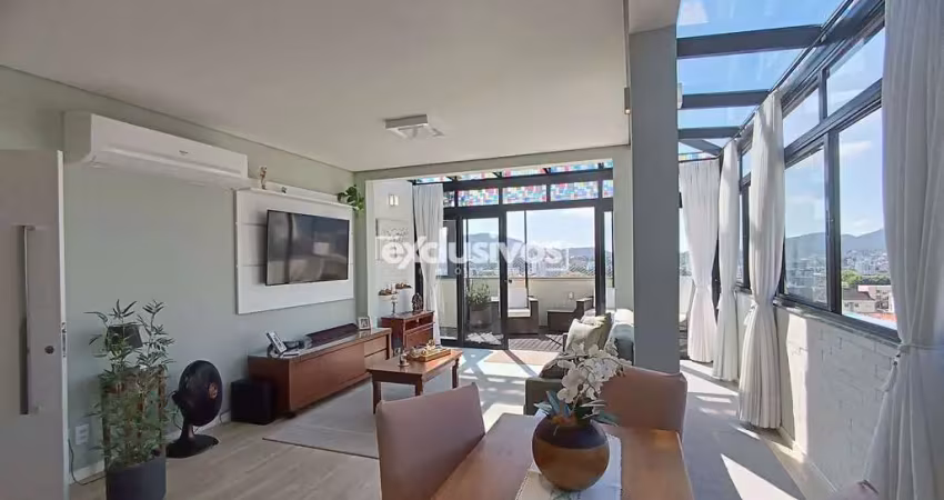 Lindo apartamento cobertura no Santo Antònio com 161 m² de área privativa, com 3 quartos sendo  2 suítes, por R$1.130.000,00