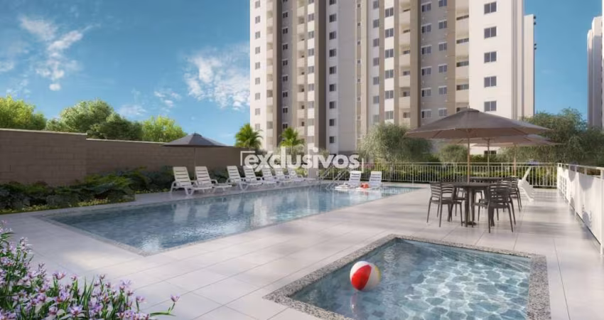 Apartamento na planta de 2 quartos c/ sacada e churrasqueira no Baviera Urban Club da Rôgga em Joinville/SC