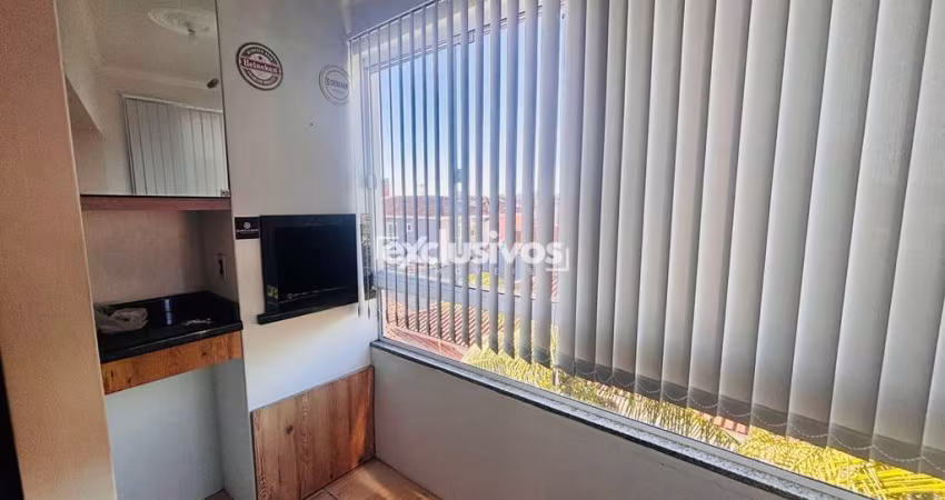 Apartamento semi mobiliado no Iririú com 2 qtos por R$ 1.650,00