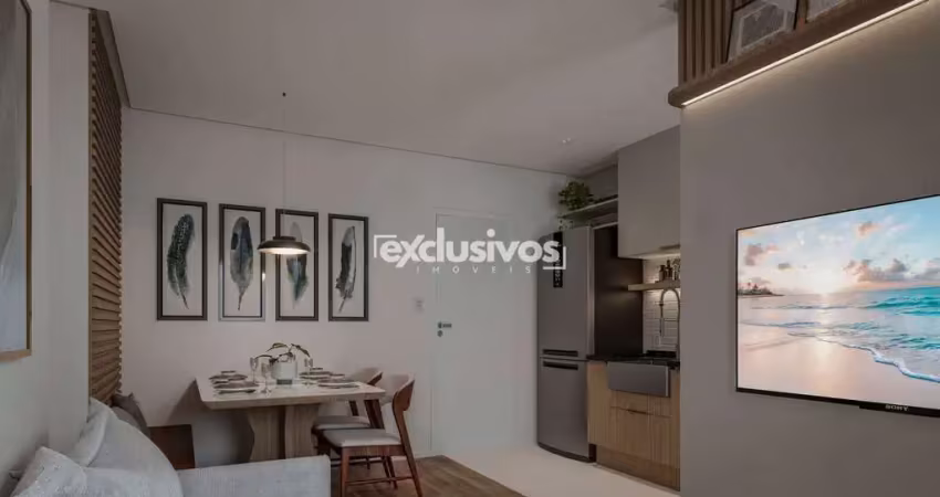 Apartamento 1 suíte em home club completo no bairro glória, em joinville/sc
