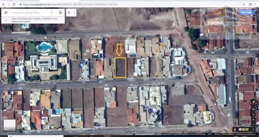 Terreno à venda, 402 m² por r$ 400.000,00 - jardim allah - barretos/sp