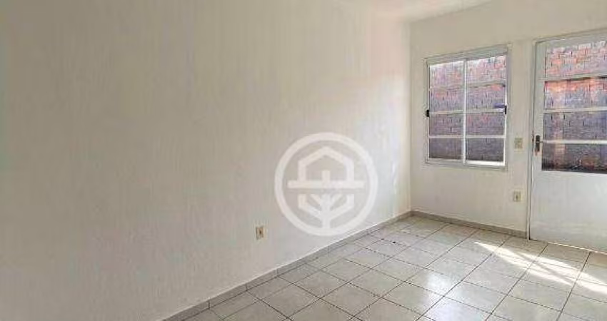 Casa com 2 dormitórios para alugar, 50 m² por R$ 861,00/mês - Conjunto Habitacional Vida Nova - Barretos/SP